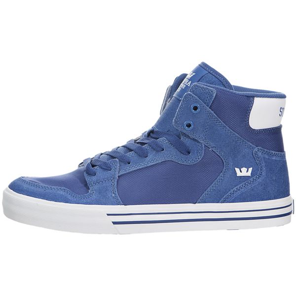 Supra Womens Vaider High Top Shoes - Blue | Canada Y7791-2Q66